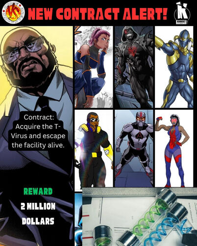 Block Contract: Retrieve the T-Virus