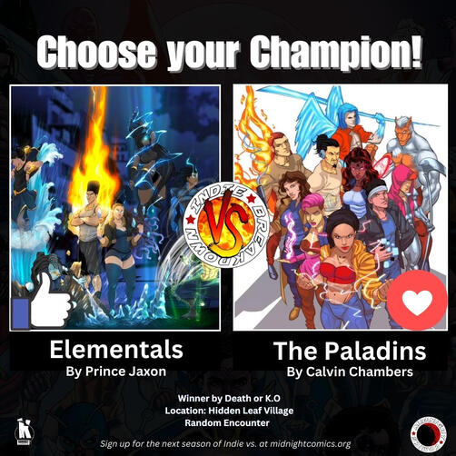 Elementals vs The Paladins