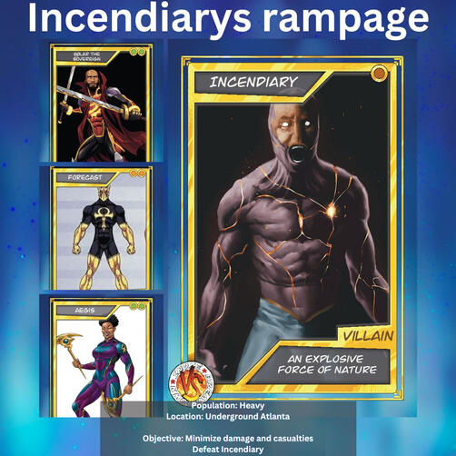 Nexus Battle: Incendiarys Rampage