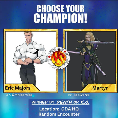 Eric Majors vs Martyr